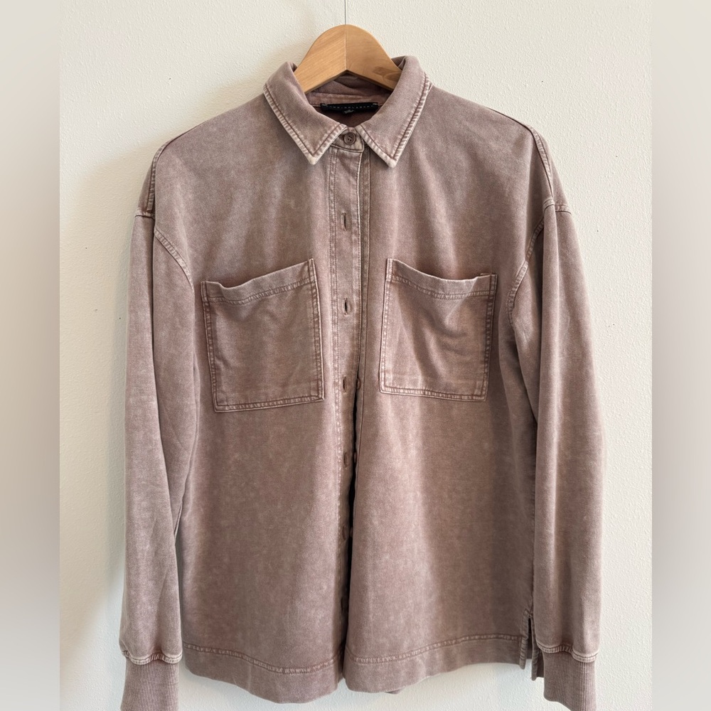 Women's Button Down Shirt in Brown